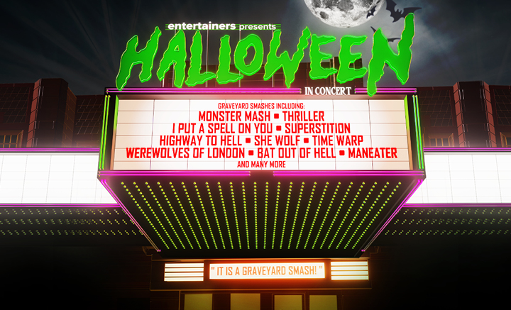 A frighteningly good night of graveyard smash hits for all the family!
